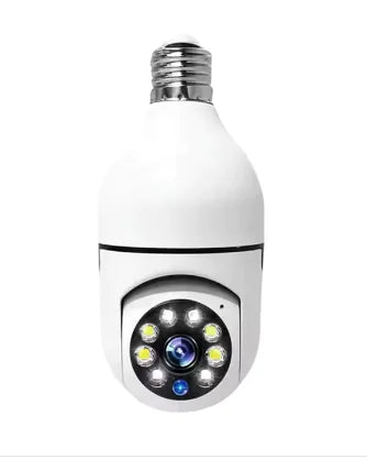 Bulb E27 Surveillance Camera Full Color Night Vision Automatic Human Tracking Zoom Indoor Security Monitor Wifi Mini IP Camera - TaleezDeals