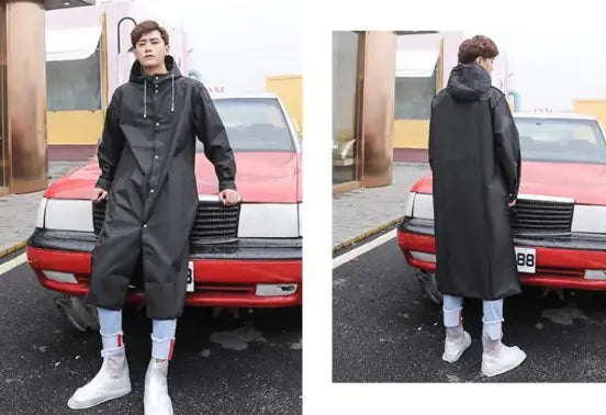 Long Rain Jacket - TaleezDeals