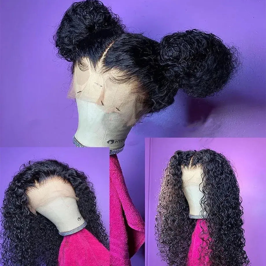 Kinky Curly Lace Front Wig - TaleezDeals
