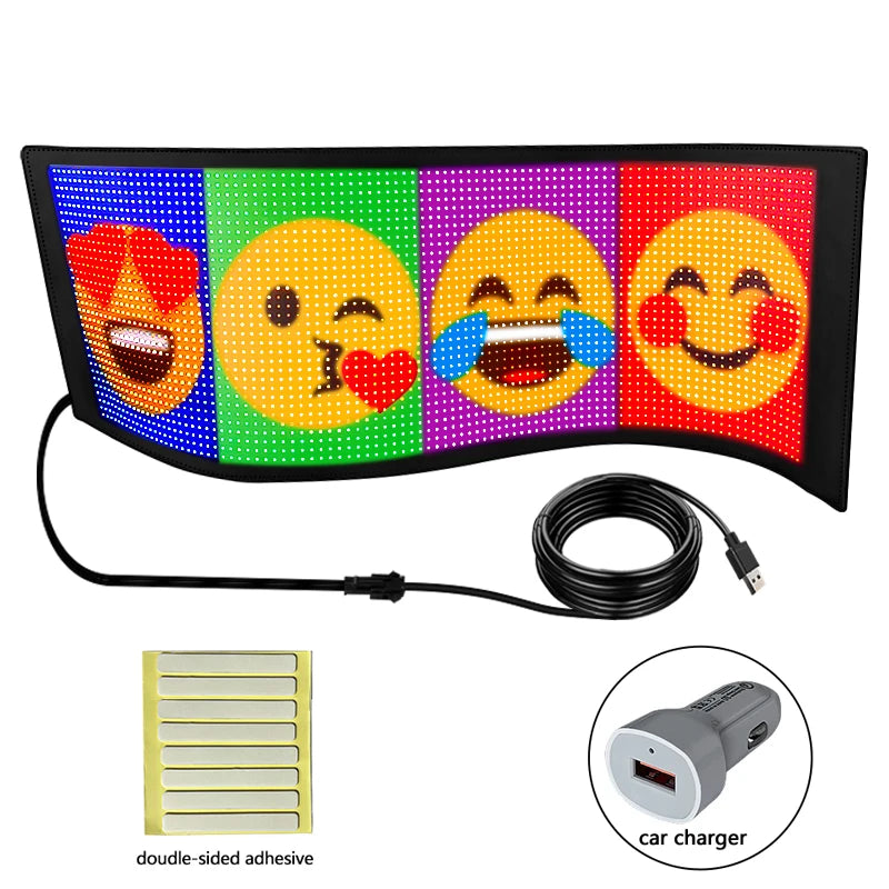 Transparent LED Film for Cars/Adverising - TaleezDeals