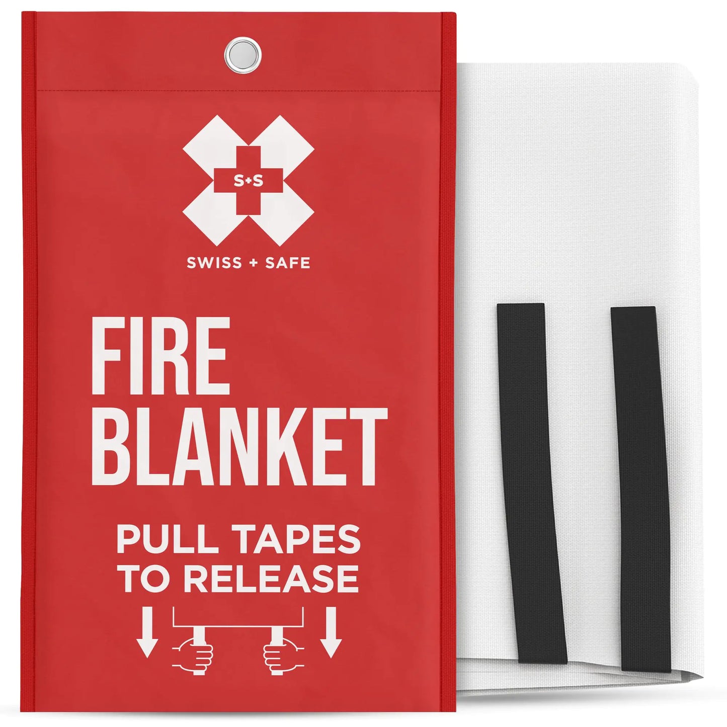 Emergency Fire Blanket for Home & Outdoors Fire Blankets Emergency for Home Camping Emergency Fire Blankets Fire Blanket to Smother a Kitchen Fire Fire Safety Blanket Fireproof Blanket (1 Pack) - TaleezDeals