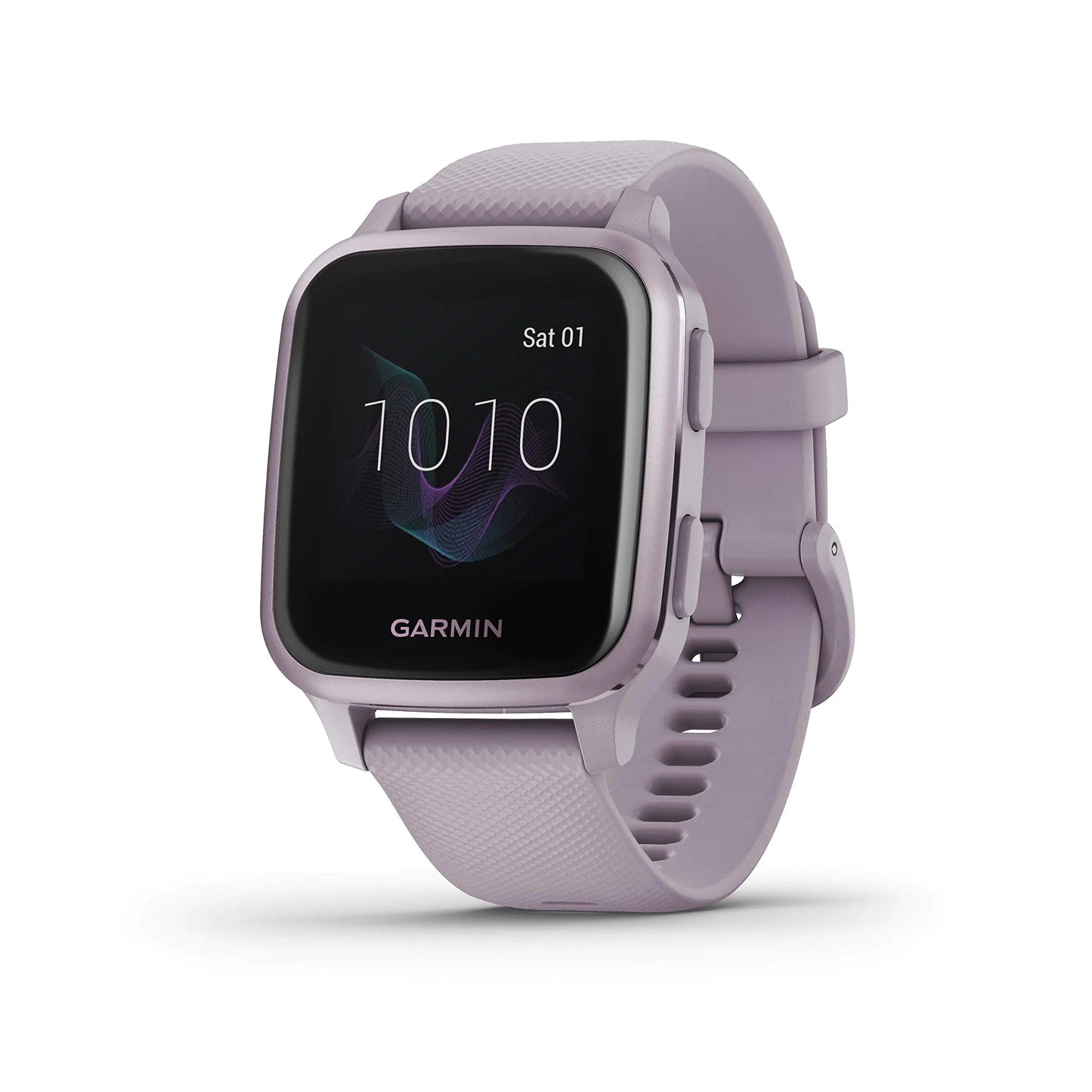 Garmin - Venu Sq GPS Smartwatch 33mm Fiber-Reinforced Polymer - Orchid (Renewed) - TaleezDeals