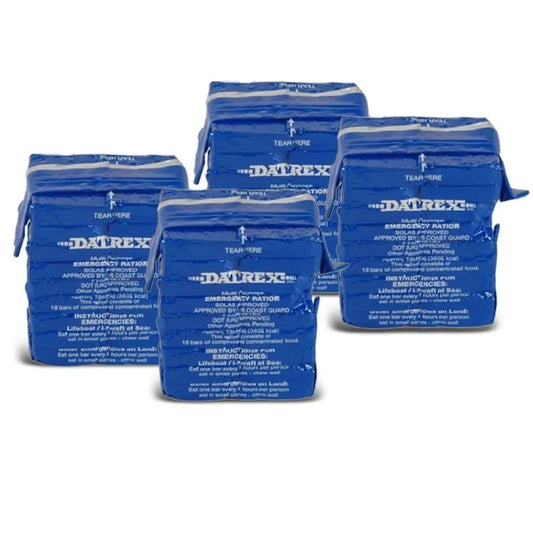 Datrex 3600 Calorie Emergency Food Bar for Survival Kits Disaster Preparedness Survival Gear Survival Supplies Schools Supplies Disaster Kit 25.4 oz. (4 Pack) - TaleezDeals