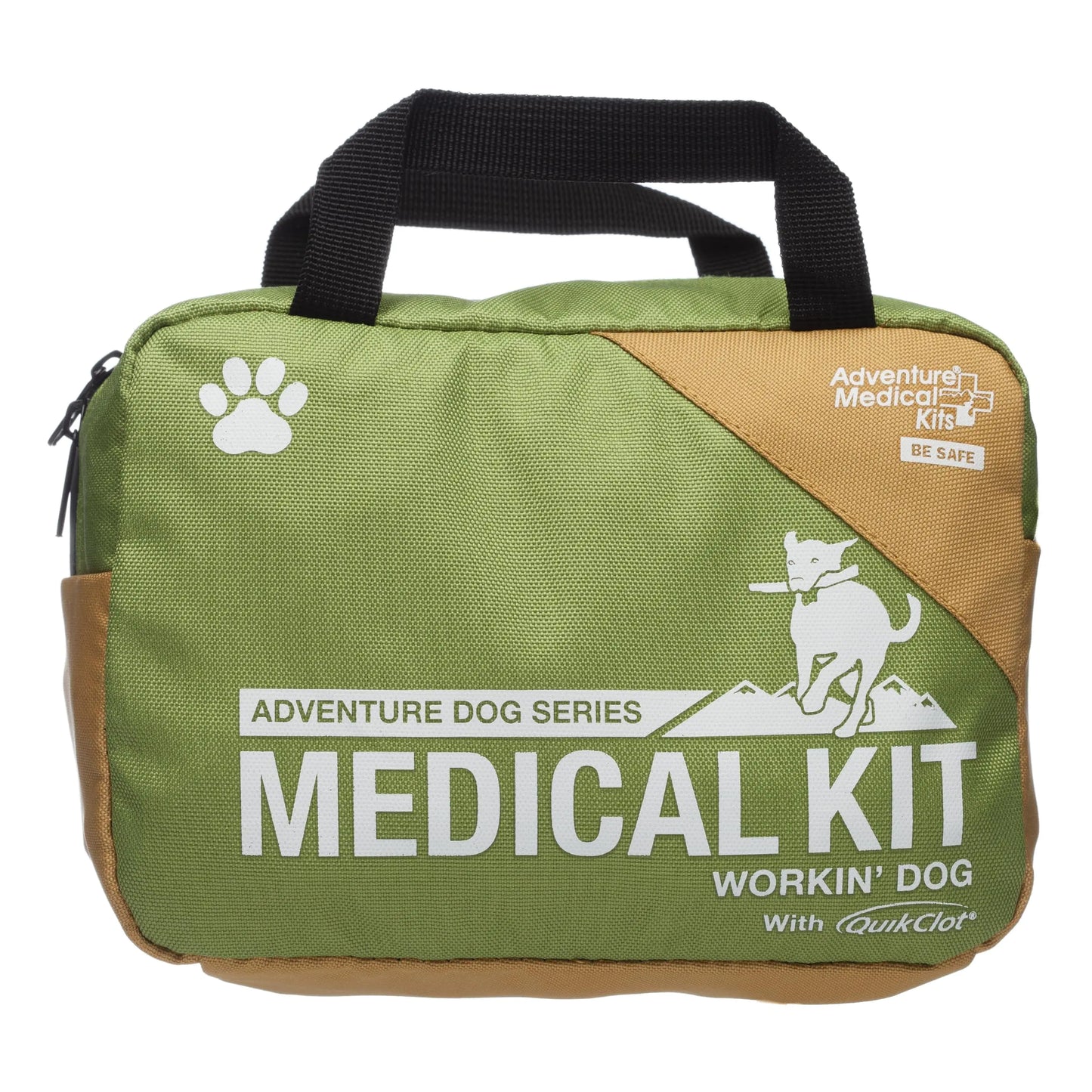 Adventure Medical Kits Workin Dog Medical Kit with QuikClot - Canine Field First Aid Kit with Headlamp Bandages Cold Pack Leash Instruction Manual & More - Compact Dog Emergency Kit - TaleezDeals