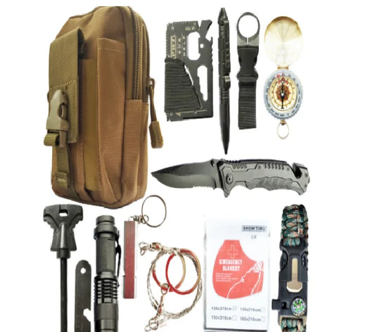 Travel Multifunctional Outdoor Survival kits - TaleezDeals