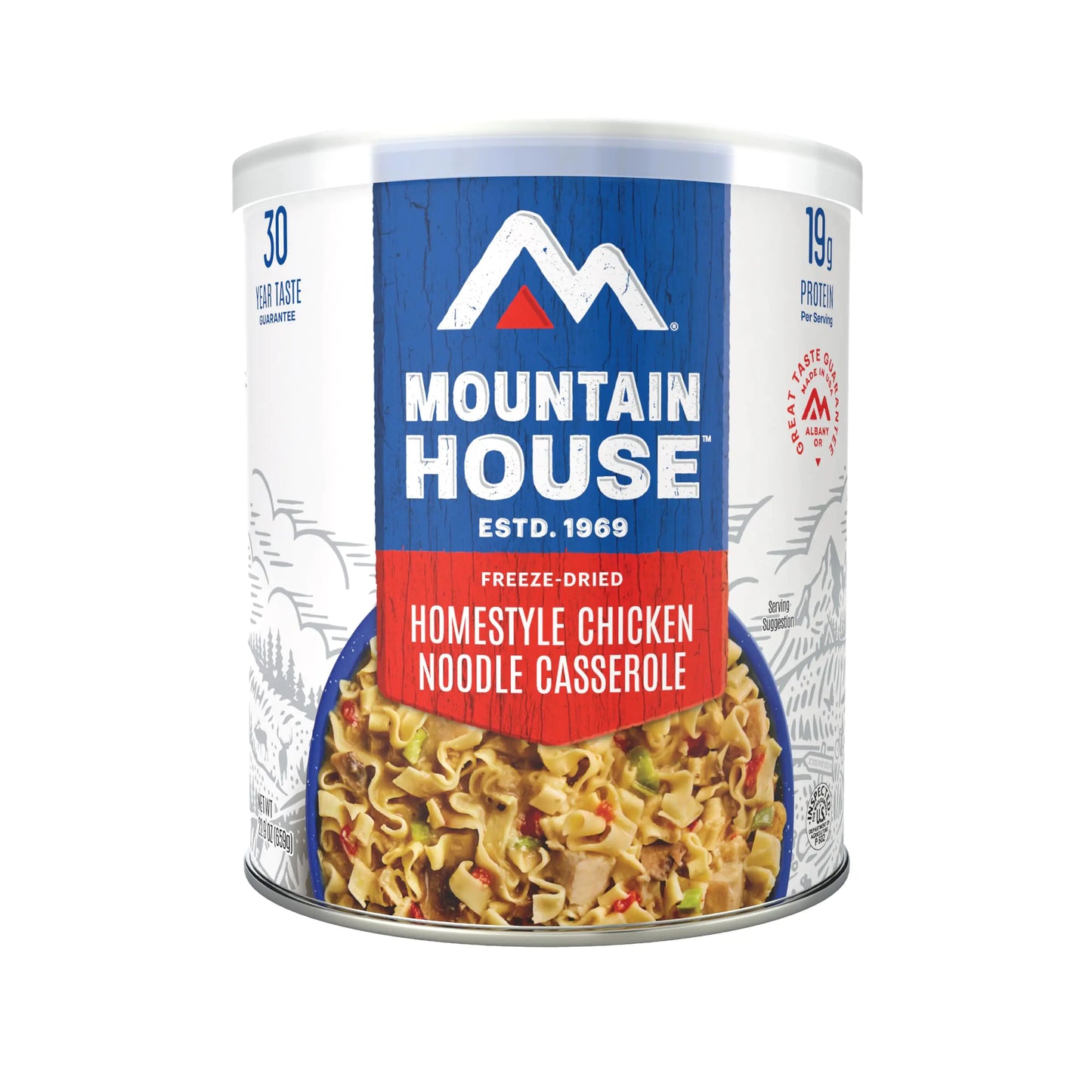 Mountain House Homestyle Chicken Noodle Casserole | Freeze Dried Survival & Emergency Food | #10 Can - TaleezDeals