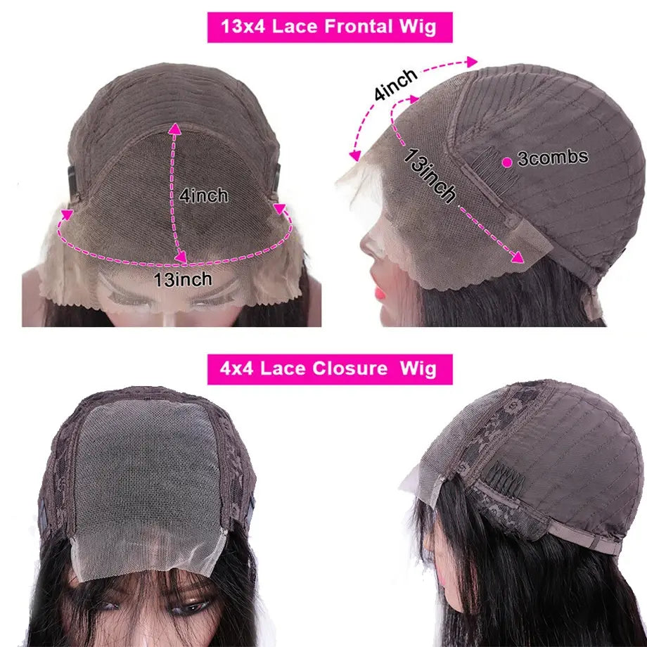 Kinky Curly Lace Front Wig - TaleezDeals