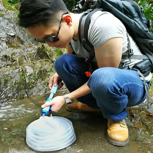 Portable Outdoor Water Purifier - TaleezDeals