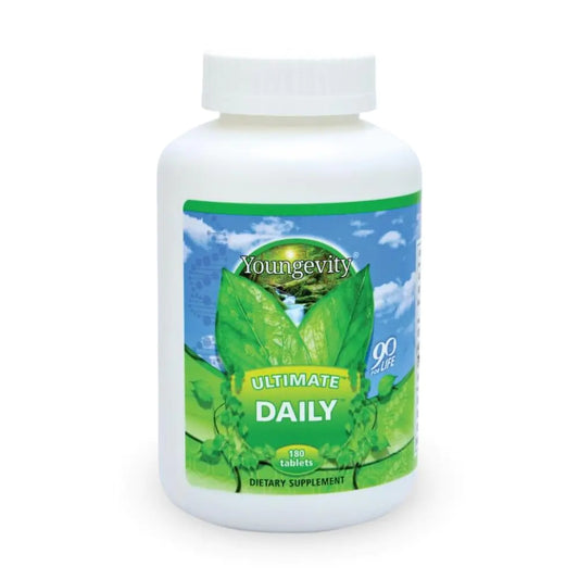 Ultimate™ Daily™ multivitamin supplement bottle front view