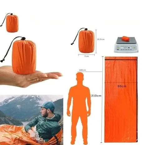 Emergency Waterproof Sleeping Bag - TaleezDeals