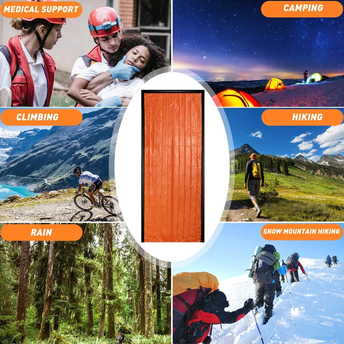 Emergency Waterproof Sleeping Bag - TaleezDeals