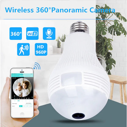 Light Bulb Shape Security Camera - TaleezDeals