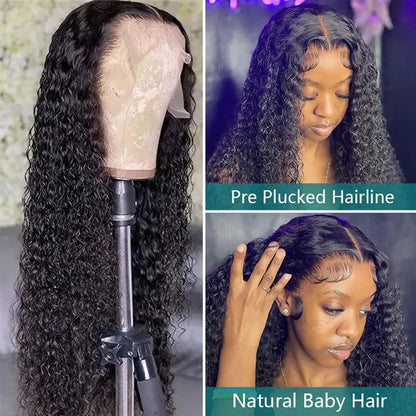Kinky Curly Lace Front Wig - TaleezDeals