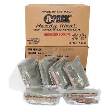 A Pack FEMA MREs - Emergency Meal Kits with 12 Meals that are ready to eat Long Shelf Life Ideal for Survival Camping and Emergency Preparedness Inspection Date 2024 or Better - TaleezDeals