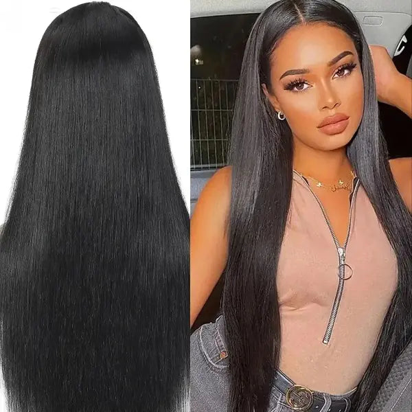 34-Inch Straight Lace Front  Wig