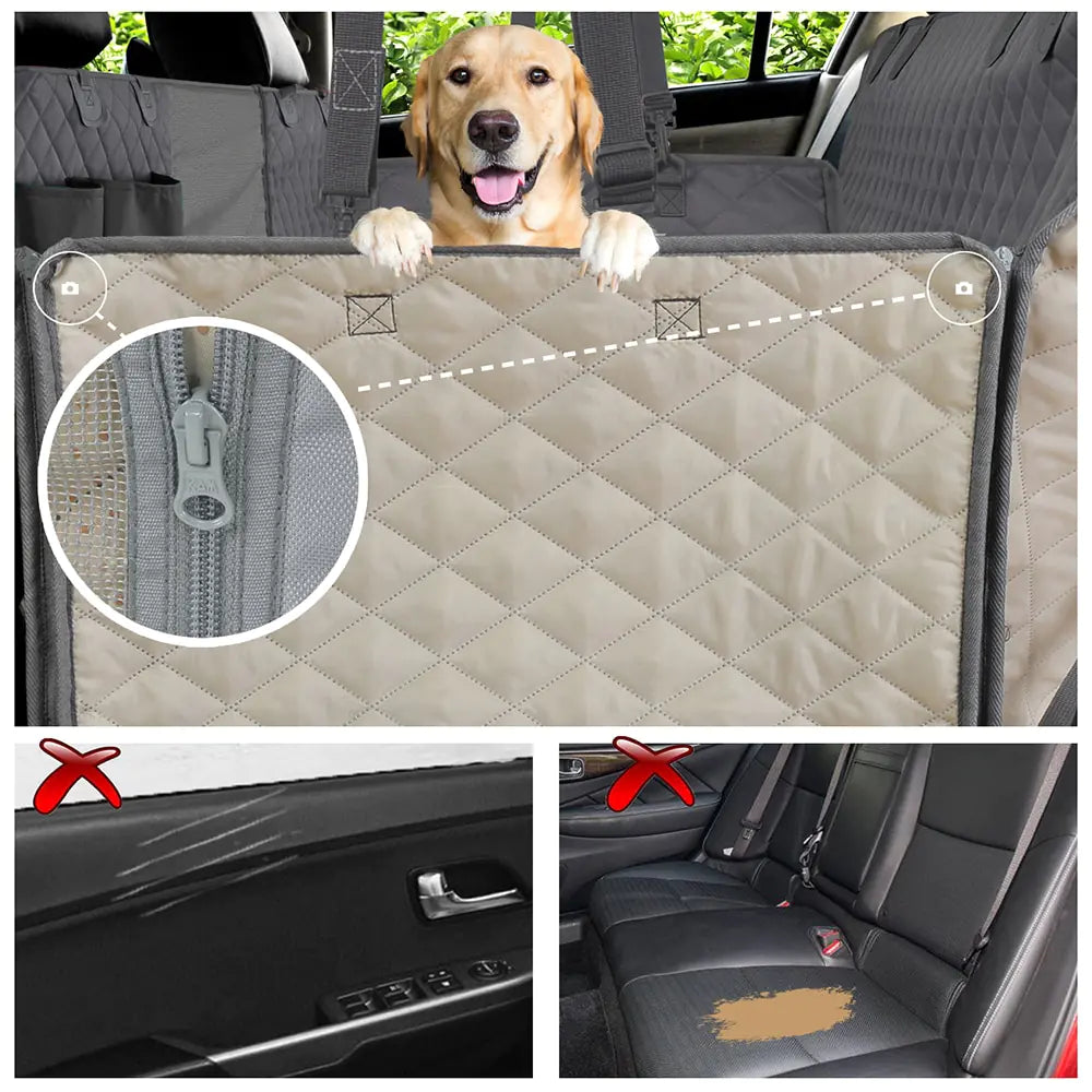 PETRAVEL Dog Car Waterproof Seat Cover - TaleezDeals