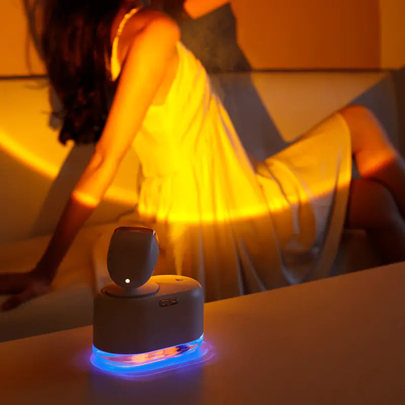 Wireless Sunset Lamp Humidifier - TaleezDeals