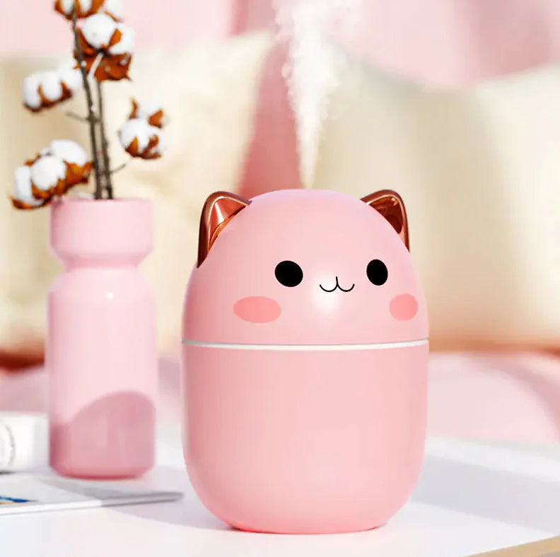 Cute Cat Humidifier 250ml - TaleezDeals