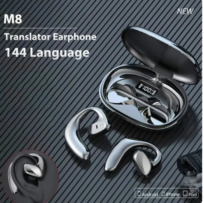 TransLingua  Bluetooth Smart Translation Earphones/Earbuds